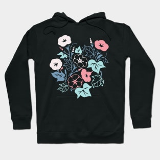 Lovely Morning Glory Flowers Hoodie